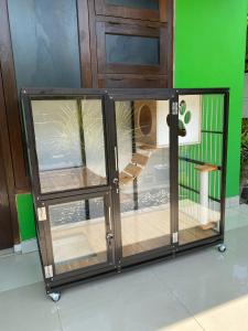 Free Ongkir !! Kandang Kucing Alumunium Full Playground Uk 120x60x100