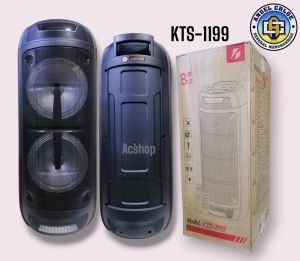 KTS-1199  rechargeable big sound bass Karaoke Bluetooth Wireless outdoor Party speaker Mic