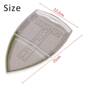 【Heat-Resistant】Aluminum Alloy Iron Shoe Cover Protector Plate for Clothes Shoes Fabric Steam Ironing Tools