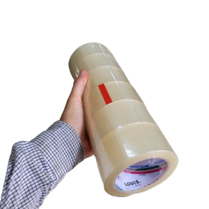 แท้ 100% Louis Tape เทปกาวแพ็คกิ้ง เทปใส / เทปน้ำตาล เทปปิดกล่อง 2 นิ้ว 100 หลา หนาแน่น ทนทาน เหนียวแน่น ไม่หลุดง่าย สำหรับแพ็คของ ส่งพัสดุ