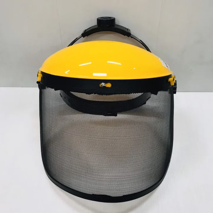 หมวกคลุมตัดหญ้าตะแกรงเหล็ก ป้องกันการกระแทก