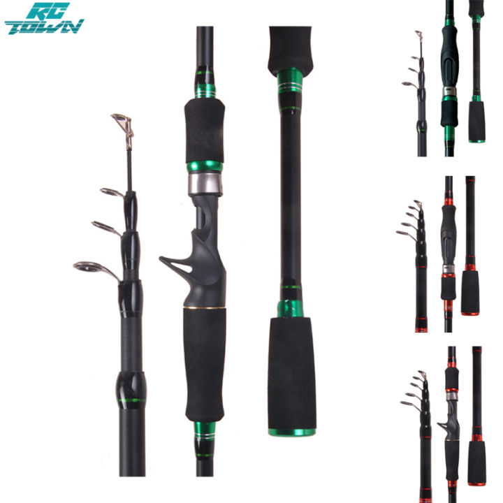 Telescopic Fishing Rod Carbon Ultra Light Crappie Rod Portable Travel Fishing  Rod Stream Fishing Pole For Trout Bass Carp Fishing 5.9 / 5.9/ 7.9 / 8.9 Ft