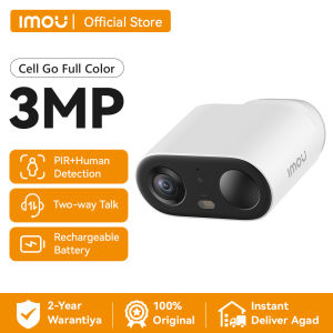 IMOU Cell Go Full Color 3MP Battery Powered Camera vlogging Mini CCTV Cam Connect Cell Phone WiFi