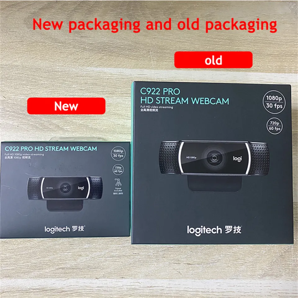 New Logitech Full HD C922 PRO C920e C930c C925e 1080P Webcam