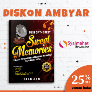 BUKU MUSIK & LAGU BEST OF THE BEST SWEET MEMORIES