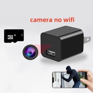 Mini camera cctv connect phone with recording without internet smallest usb charger camera wifi camera small recorder portable with memory card night vision 1080P HD video security camera recorder for bathroom wireless vlogging reverse
