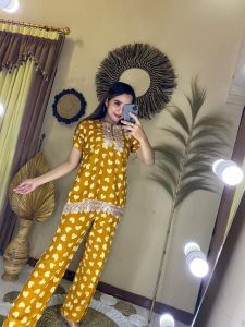 K-FASHION Setelan Tunik Wanita Muslim Dewasa Adem Baju Terbaru Mewah Kotak