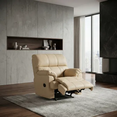 Univonna Bass Recliner sofa - Genuine Italian Cowhide Leather and PU Leather Option - Color Choice