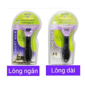 (HCM) Lược Chải Lông Gỡ Rối Chuyên Dụng Cho Chó Mèo. Lược Có Nút Bấm Giúp Tách Lông Ra Khỏi Lược Một Cách Dễ Dàng