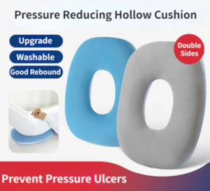 Donut Pillow Comfort Washable Anti- Foam Seat Cushion Pads for Hemorrhoid Bedridden Elderly Comfort Sitting & Sleeping