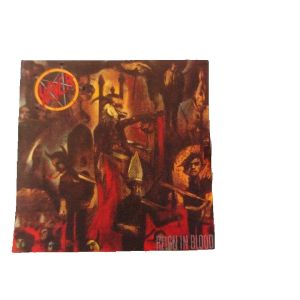 SLAYER  BAND IRON  ON PATCHES