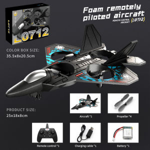 Remote Control Airplane With Light RC Drone Durbale Fighter Glider Waist  EPP Foam Gift For Kids