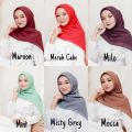 HIJAB Segi empat Bella Square "FULL 70  WARNA" - Kerudung Segiempat Termurah - BISA BAYAR DI TEMPAT [COD]. 