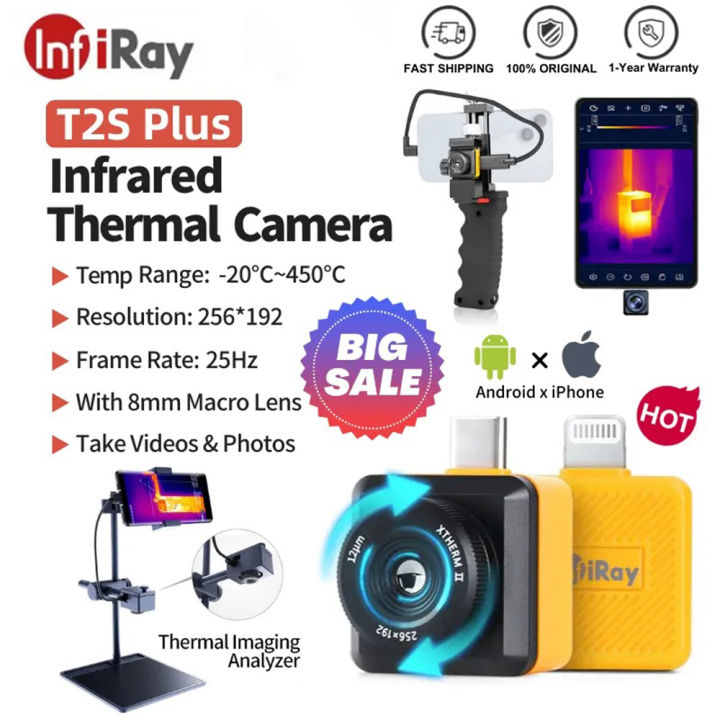 Infiray T2S Plus Infrared Thermal Imaging Camera Industrial Circuit ...