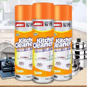 Chai xịt tẩy rửa đa năng Kitchen Cleaner 500ml - tẩy rửa nhà bếp xịt bếp ga xoong nồi mặt bàn bị bám dầu mỡ hay ố vàng tẩy trắng vết bẩn nhà tắm