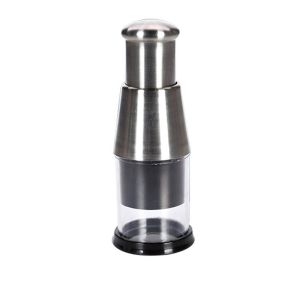 {SG} Garlic Chopper Food Chopper Stainless Steel Garlic Masher Onion Garlic Grinder Manual Hand Press Grinder Cutter