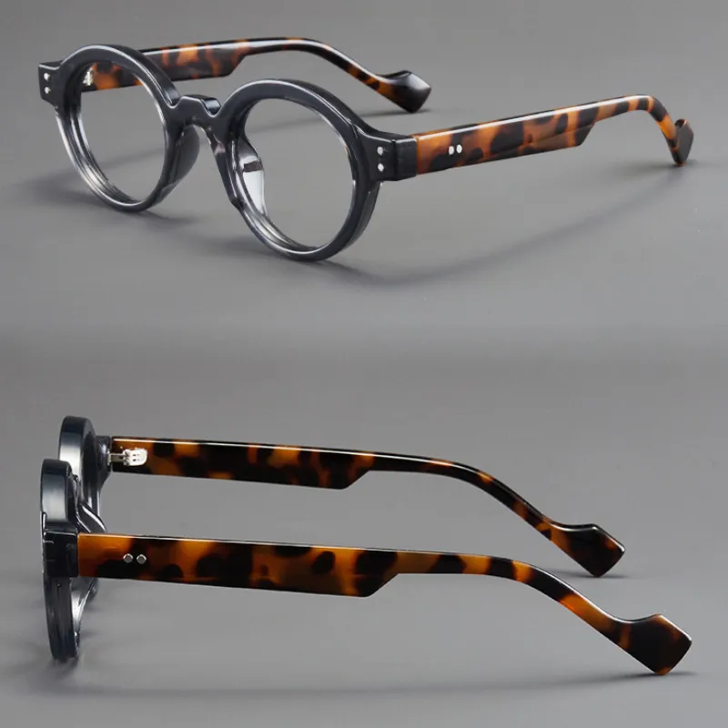 FG Vintage Style Oversized Circular Reading Glasses, PC Frame, men's and  Women's Reading