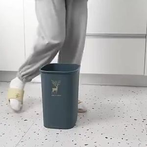 [SG Ready stock] Hanging Kitchen Rubbish Bin with Lid Waste bin dustbin Trash Bins Garbage Recycling Bin 厨房垃圾桶