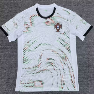 ทีมชาติโปรตุเกส2025ชุดฟุตบอลเหย้าฟุตบอลฟุตบอลผู้ใหญ่แห้งเร็วระบายอากาศ football jersey for men soccer shirt