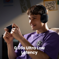 UGREEN ANC Bluetooth 5.4 Hi-Res 43dB Noise Canceling Headphone HiTune Max 5c Wireless Headphones Headset Low Latency With Microphone Support Calls LDAC Black. 