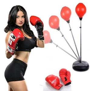 Bộ Boxing đấm bốc tập phản xạ trò chơi tương tác cho bé từ 3 tuổi -15 tuổi