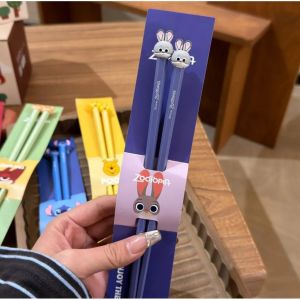 Zootopia Judy Nick Merchandise Genuine Chopsticks High-Appearance Single Pack One Person One Chopsticks Sub-Meal Non-Slip Couple Chopsticks