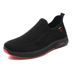 Techdoo Sepatu Slip On Pria Sepatu Kets Casual Sepatu Santai Kuliah Kerja Fashion Pria MR131