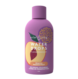 GIỌT NƯỚC TRÁI CÂY KHÔNG ĐƯỜNG Vital Zing Water Drops Flavour Enhancer Tropical - Black Cherry - Tropical Fruit NO CARBS - NO SUGAR 45ml