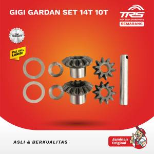 TRS Gigi Gardan Set 14T 10T Motor Roda Tiga Viar Karya 150cc 200cc Kaisar Tossa Nozomi Appktm Spareparts Original TRS SEMARANG