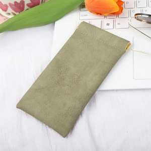 NASIUDUK POUCH KACAMATA MAGNET dompet kabek data dompet charger dompet kacamata dompet make up kulit travel P030