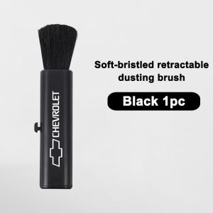 เหมาะสำหรับ Chevrolet Equinox Malibu สำหรับคามาโรครูซเบลเซอร์ Traverse Trax Spark Sonic โวลต์โบลท์แปรงทำความสะอาดรถยนต์แดชบอร์ดตะเข็บนุ่มที่กำจัดฝุ่นแปรงปัดแก้มพับเก็บได้แปรงทำความสะอาด