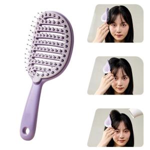 Lược chải tóc xách tay với lông mềm đi du lịch thân thiện với bàn chải tóc cho kiểu dáng nhẹ nhàng và da đầu sức khỏe dễ dàng để sử dụng