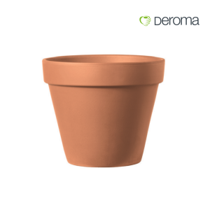Deroma Terracotta Pot / Pasu Bunga Hiasan Tanah Liat / Outdoor / Italy Clay / Vaso Standard D17 H15