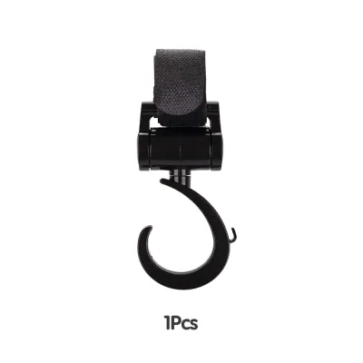 Mumystation Velcro Hook Rotatable Clip Hanger Double Hook For Bicycle Baby Stroller