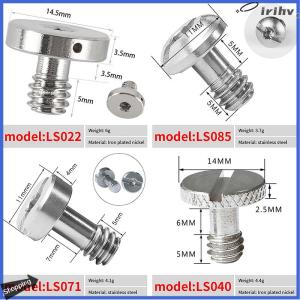 【jianzhanqinl】 ชุดสกรูสำหรับกล้อง DSLR ขนาด1 4นิ้ว อุปกรณ์เสริมสำหรับกล้อง DSLR