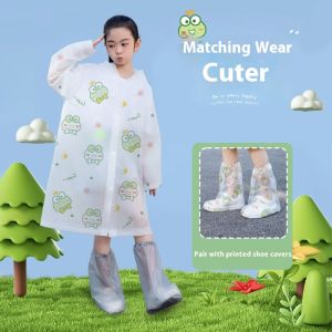 Bền TPE Áo mưa cho trẻ em và người lớn không thấm nước & tái sử dụng lý tưởng cho các trường học và các hoạt động ngoài trời