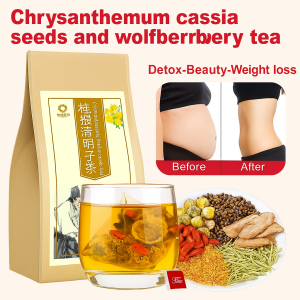 Chrysanthemum Cassia Seeds Wolfberry Tea Nourishing Protecting Liver Improve Eyesight Refresh The Mind Stay Up Late Tea