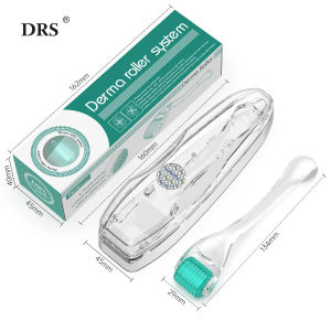 DRS 192 Real Derma Roller System Microneedle for Hair Regrowth Beard Growth Anti Hair Loss Treatment Facial Mesotherapy