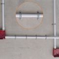 (ZIKF) PVC Pipe with Double Hole Plastic Conduit with Pipe Clamp Conduit Clamp U PVC Clip 2 Hole (50 Pieces). 