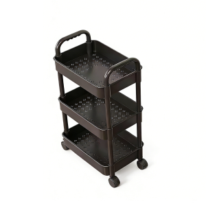 KECTTIO Home Organize Snack Storage Rack Convenient Large Capacity Kitchen Storage Rack Supplies Storage Removable Multi Layer Storage Rack Bathroom
