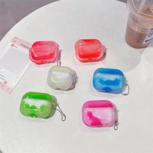 Luminous Quicksand Earphone Case for AirPods 4 Airpod Pro 3 2 Fashion Dynamic Sparkles Headphone Cover Luxury Brilliant Fundas