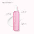 Grace and Glow Bright & Glow Body Serum and Body Lotion | Body Serum | 300 ml - Serum Lotion Badan untuk Mencerahkan dan Melembabkan Kulit with Niacinamide + Galactomyces【BPOM】. 