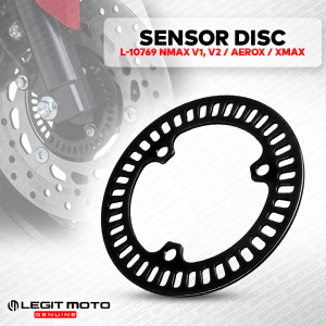 LEGITMOTO GENUINE YAMAHA AEROX NMAX V1 NMAX V2 XMAX ROTOR ABS SENSOR DISC FOR MOTORCYCLE SPEEDMOTO