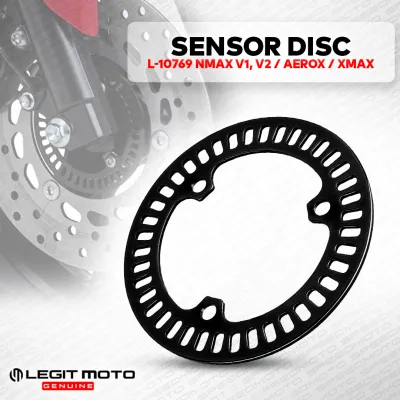 LEGITMOTO GENUINE YAMAHA AEROX NMAX V1 NMAX V2 XMAX ROTOR ABS SENSOR DISC FOR MOTORCYCLE SPEEDMOTO