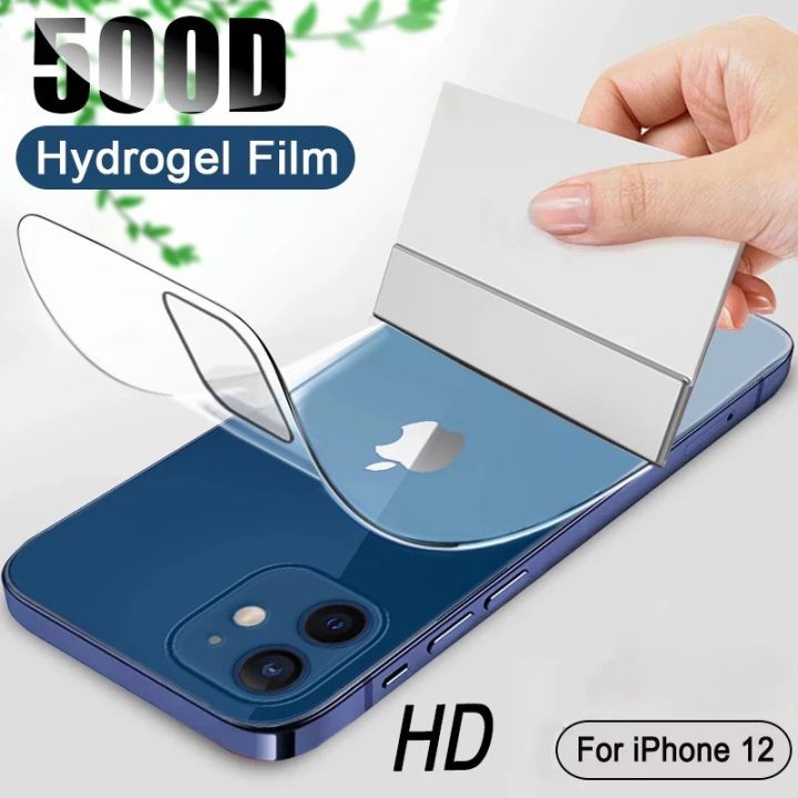 Full Cover Back Soft Hydrogel Film Screen Protector For Iphone Pro Max Pro Xs Max