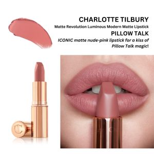 AUTHENTIC Charlotte Tilbury | CT Lipstick Matte Revolution Hydrating Lipstick 3.5g(Walk of No Shame / Pillow Talk / Very Victoria/M.I. Kiss/Gracefully Pink)