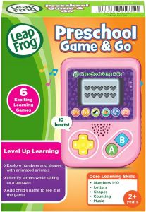 LeapFrog Preschool Game and Go 2+ Years Educational Learning Toy Numbers Letters Shapes Learning