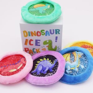 Kids Reusable Hot Cold Ice Packs Boo Boo Ice Pack Auxiliary Fever Reduction Hot Cold Pack for Kid Injuries Wisdom Teeth Baby Colic Gas and Upset Stomach Pain Relief Fever Headaches(5 Pcs)