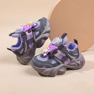 Christmas gifts Halloween Kuromi Girls New Casual Shoes Sanrio Childrens Animal Cartoon Fashion Soft Sole Breath Sports Shoes Comfortable Running Shoes