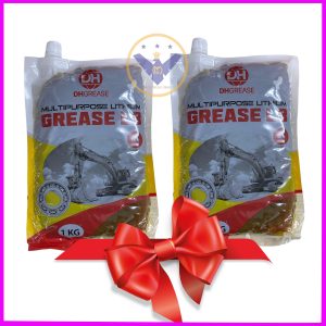 Combo 2 Mỡ bôi trơn chịu nhiệt DH Grease - Multipurpose Lithium Grease L3 - túi 1kg